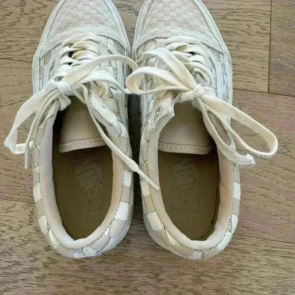 VANS UA Old Skool Stackform Cream Size 7.5 $118 - Picture 3 of 5